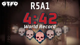 R5A1 Speedrun - "Floodways" in 4:42 [World Record]