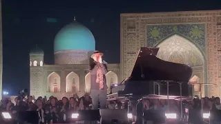 Samarkand city | Registan square. Maestro Ludovico Einaudi.