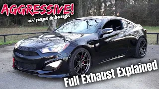 Why My Genesis Coupe 3.8 Sounds Different | Full Exhaust Explained