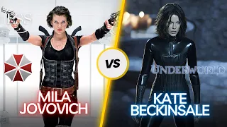 Mila Jovovich vs. Kate Beckinsale | the fight of MONSTER SLAYERS