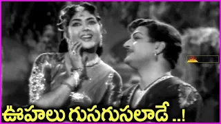 Oohalu Gusagusalade Video Song - Bandipotu Telugu Movie Songs | NTR