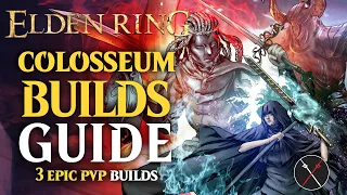Elden Ring Colosseum PvP Builds: Crimson Duelist, Crucible Knight, and Death Mage