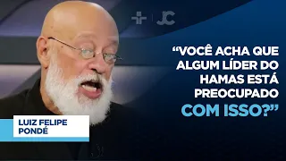 “O Hamas continuará sendo terrorista” afirma Pondé sobre possíveis crimes de Guerra