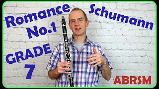 Schumann Romance Clarinet Grade 7 ABRSM - inc Tutorial & Play-Along Accompaniment