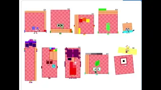 Numberblocks band 121-130 (for tricoblock24