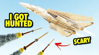 I TRIED TO PLAY CAS AT TOP TIER... IT DIDN'T GO WELL! (SALTY) - F-14B in War Thunder