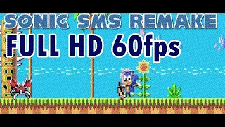 Sonic 1 SMS Remake (1.0.H) - Full Playthrough [FullHD60fps]