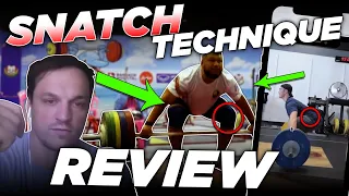 Snatch Technique Review | Advanced vs. Elite