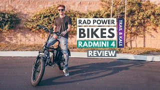 RAD POWER BIKES RADMINI 4 REVIEW 2021 | Speed tests, how to fold it, feature walk-through + MORE!