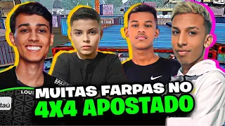 BAK FOI FARPADO E DESCONFIOU DE TELAGEM NESSE 4X4 APOSTADO vs DAK CALVO DA SENSI! FT. JAYA, PHZIN