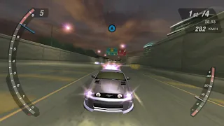 Need for Speed Underground 2 Ford Mustang Drag Race