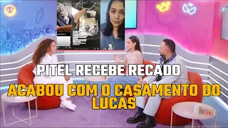 GIOVANNA PITEL FOI A ELIMINADA DO BBB 24 E DESCOBRE QUE LUCAS ESTA SOLTEIRO POR SUA CAUSA#bbb24