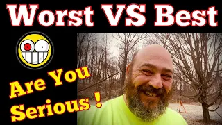 The Worst VS The Best!  Stihl VS Husqvarna Chainsaw’s!  Stihl MS170 And Husqvarna 350!