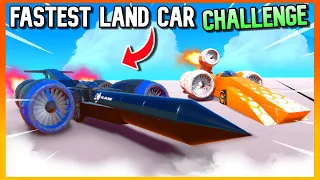 Building The FASTEST Land Speed Cars Using The 'NEW' Large JET ENGINE! | Trailmakers Multiplayer