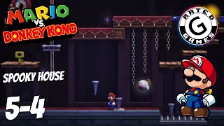 Spooky House 5-4 ⭐ Mario vs Donkey Kong ⭐🎁 ALL Presents 🎁