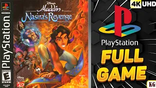 Disney's Aladdin in Nasira's Revenge [PS1] 100% Gameplay Walkthrough FULL GAME [4K60ᶠᵖˢ UHD🔴]