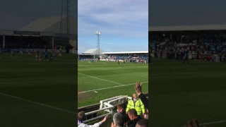 Two Little Boys before Hartlepool VS Doncaster