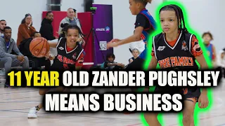 11 Year old Zander Pughsley Mean Bussiness 5th Grader is better than High School Kids