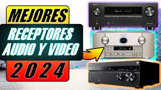 TOP MEJORES AVR [2024] LLEVA EL CINE A CASA 🚀 MEJORES RECEPTORES AUDIO Y VIDEO 2024 🥇