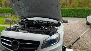 Mercedes A180 2015 W176 P052e71 crankcase ventilation actuator blocked