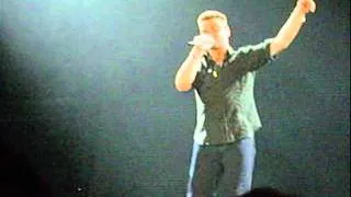 George Michael, Belfast August 2007. Tour Thank Yous