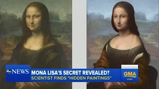 Hidden Portraits Found Under 'Mona Lisa' Painting