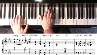 Jazz Piano College | open voicings, reharm | As Time Goes By