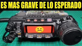 COMPRO YAESU FT-857 DEFECTUOSO (PARTE1): DE SEGUNDA MANO E INTENTO REPARARLO