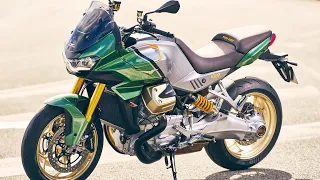 Moto Guzzi V100 Mandello - Мотоцикл с Адаптивной Аэродинамикой !