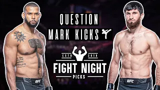 Question Mark Kicks - UFC Fight Night: Santos vs. Ankalaev Preview