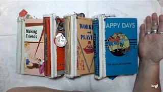 Vintage Reader Junk Journals, now available in my etsy shop.