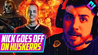 Nickmercs RESPONDS to Huskerrs "I Don't Fkn Like Him" "Fruit Cake"