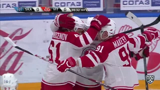 Afinogenov splendid give-and-go goal