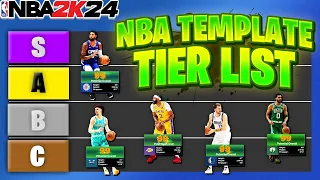 NBA 2K24 Template Builds Tier List : Who's the Best NBA Player Template Build ?