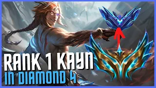 I TOOK MY KAYN INTO DIAMOND 4 IS THIS THE BIGGEST SKILL GAP?!