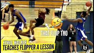 Kyree Walker Teaches Flopper A Lesson 😂😂 Hillcrest DOMINATES Opposing Team!!