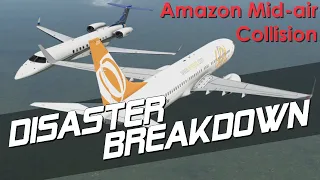 Mid-air Collision Over The Amazon Rainforest (Gol Airlines Flight 1907 & N600XL) DISASTER BREAKDOWN