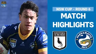 NSW Cup 2023 | Parramatta Eels v Western Suburbs Magpies | Match Highlights | Round 6