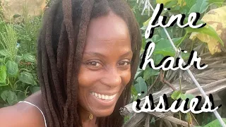 Fine Hair Issues | Afrolocs Freedom Hair