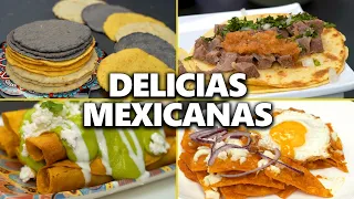 5 RECETAS MEXICANAS caseras con un sabor INCREÍBLE