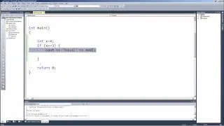 Programming in C & C++ Episode 0020 - If Statements