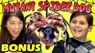 KIDS REACT TO MUTANT SPIDER DOG (Bonus #120)