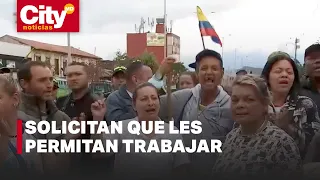 Protestas de comerciantes generan caos en San Victorino | CityTv