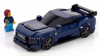 LEGO Speed Champions Ford Mustang 2024 Dark Horse review!  We've come so far | set 76920