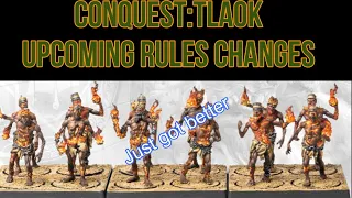 Conquest Upcoming rules changes for April