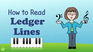 How to read music on ledger lines