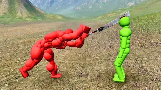 Making NPCs Fight with active ragdoll physics #7