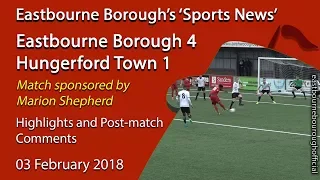 ‘Sports News’: Eastbourne Borough 4 v 1 Hungerford Town - Vanarama National League South Highlights