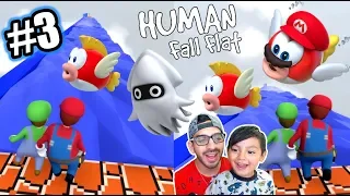 Karim Bajo el Agua | Super Mario en Human Fall Flat | Juegos Karim Juega