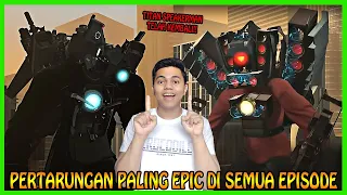 THE BEST! Reaction Pertarungan Paling Epic Antara Titan Cameraman VS Infected Titan Speakerman